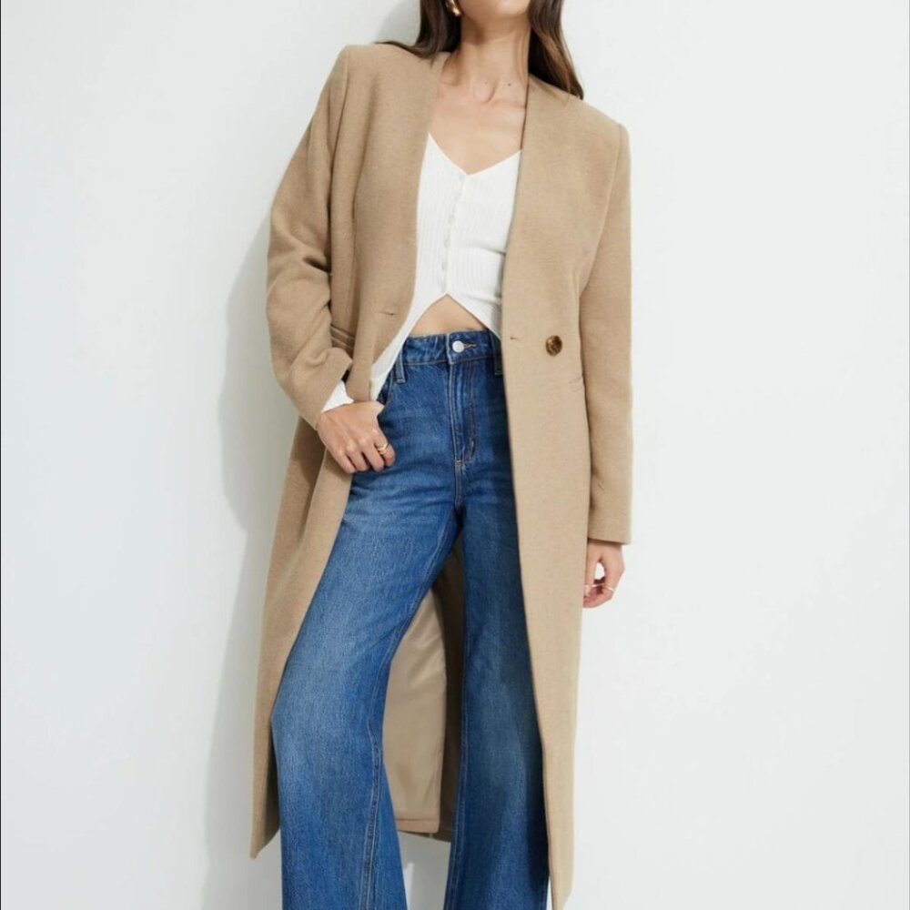 DYNAMITE wool coat